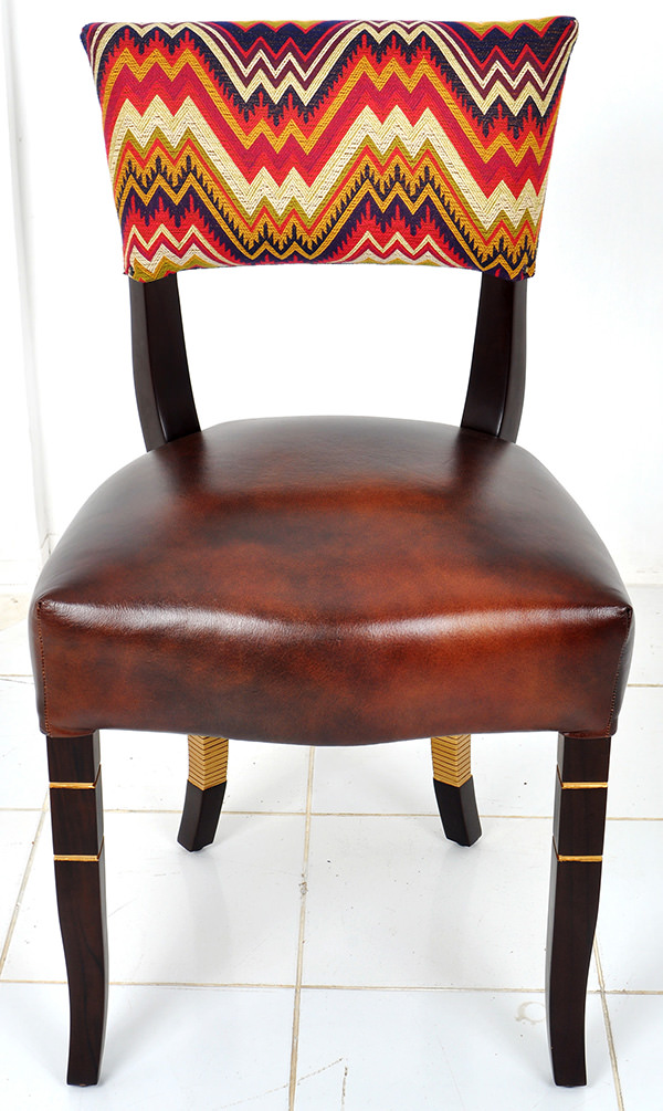 zoffany fabric dining chair