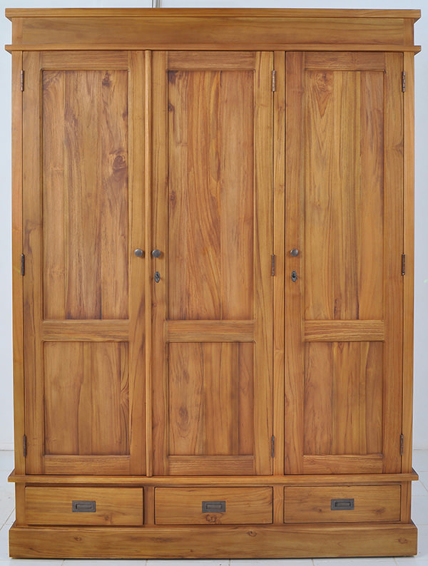 solid teak wardrobe