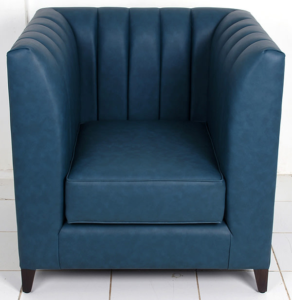 lounge armchair with upholstery