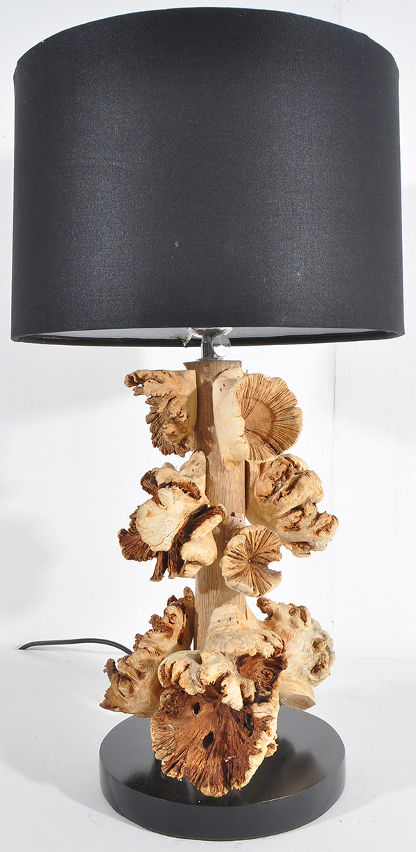 Mushroom table lamp