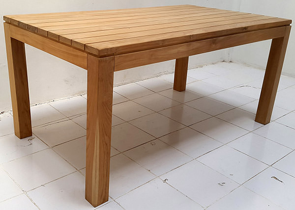 garden teak wood table