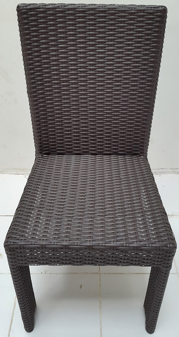 synthetic rattan chair