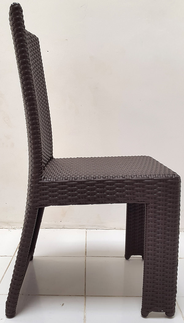 viro german synthetic rattan chair