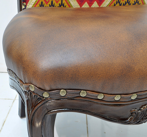 vintage brown leather