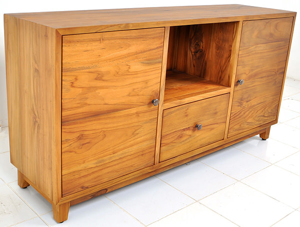 teak wooden cabinet sideboard