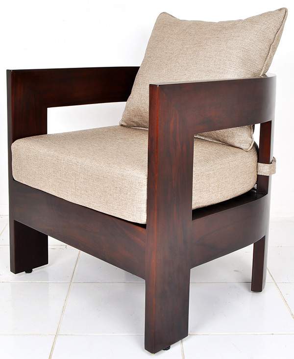 Danish garden armchair