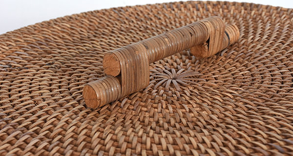 rattan laundry basket lid