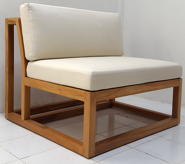 teak wooden chair