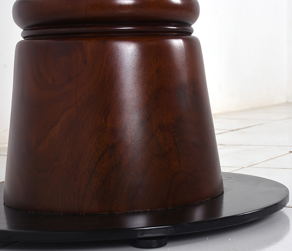 mahogany table leg