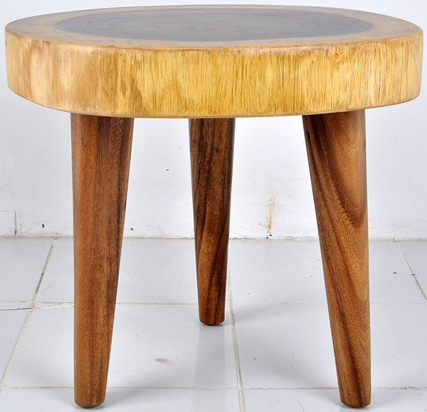 Monkeypod side table