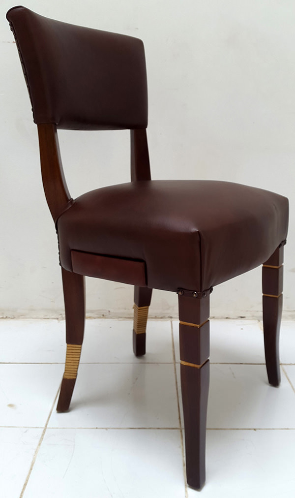 leather dining chair