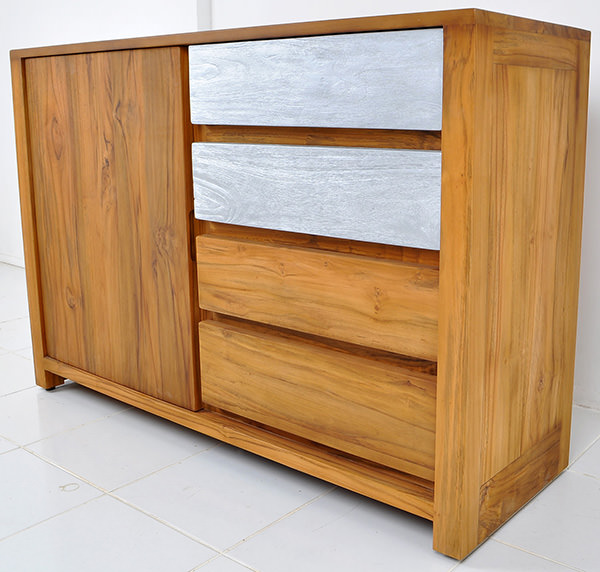 teak Danish dresser