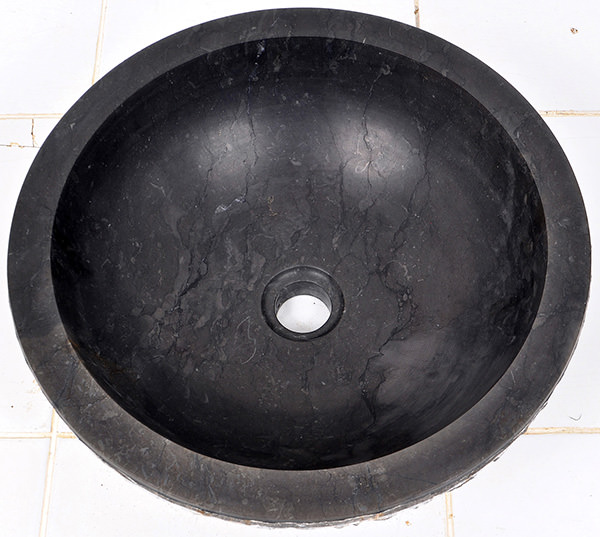 black stone sink