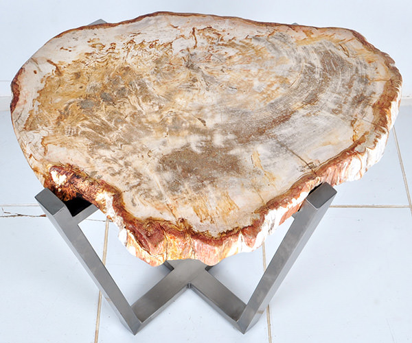 fossil side table