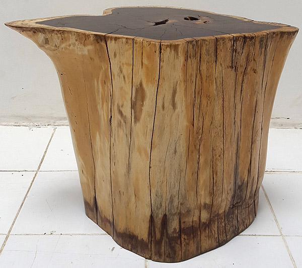 teak root solid wooden stool