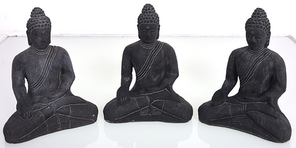 natural lava stone Buddha sculpture accessories