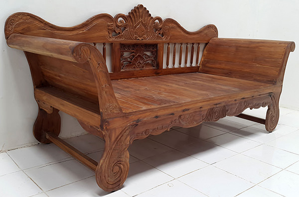 teak bench