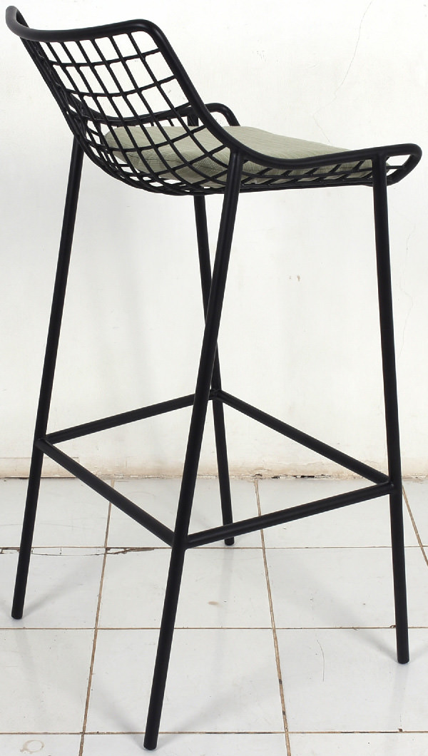 outdoor stainless steel bar stool