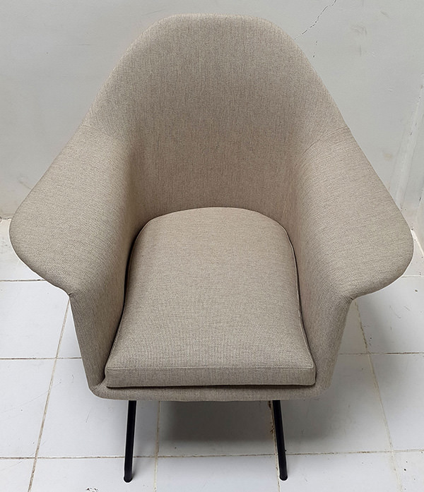 scandinavian lounge armchair