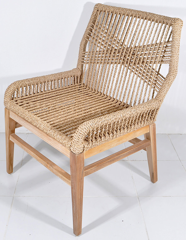 custom-made teak and rattan furniture