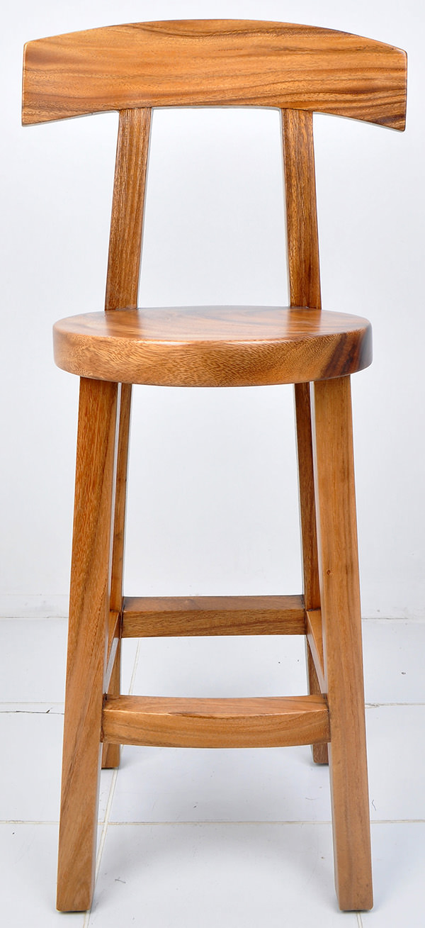 wooden bar chair