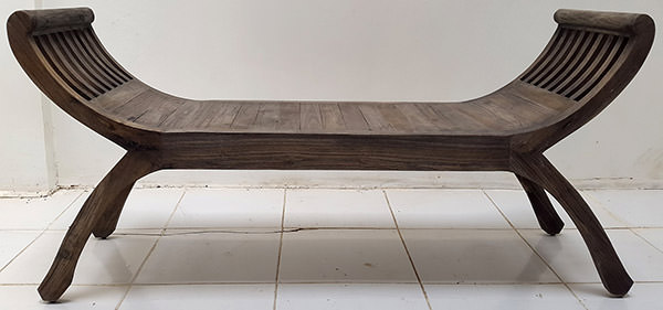 Asian traditional bench