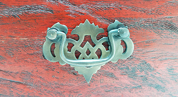 old cabinet handle