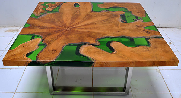 square table from Indonesia