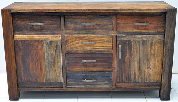 reclaimed teak buffet