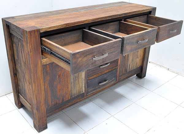 reclaimed teak buffet