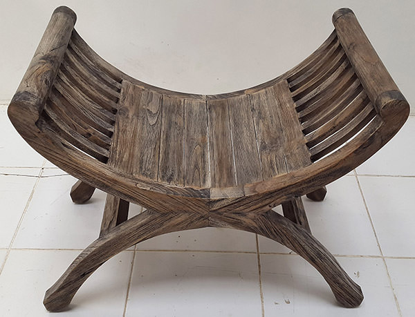rustic Chinese stool