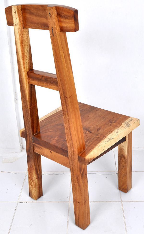 suar wood dining chair