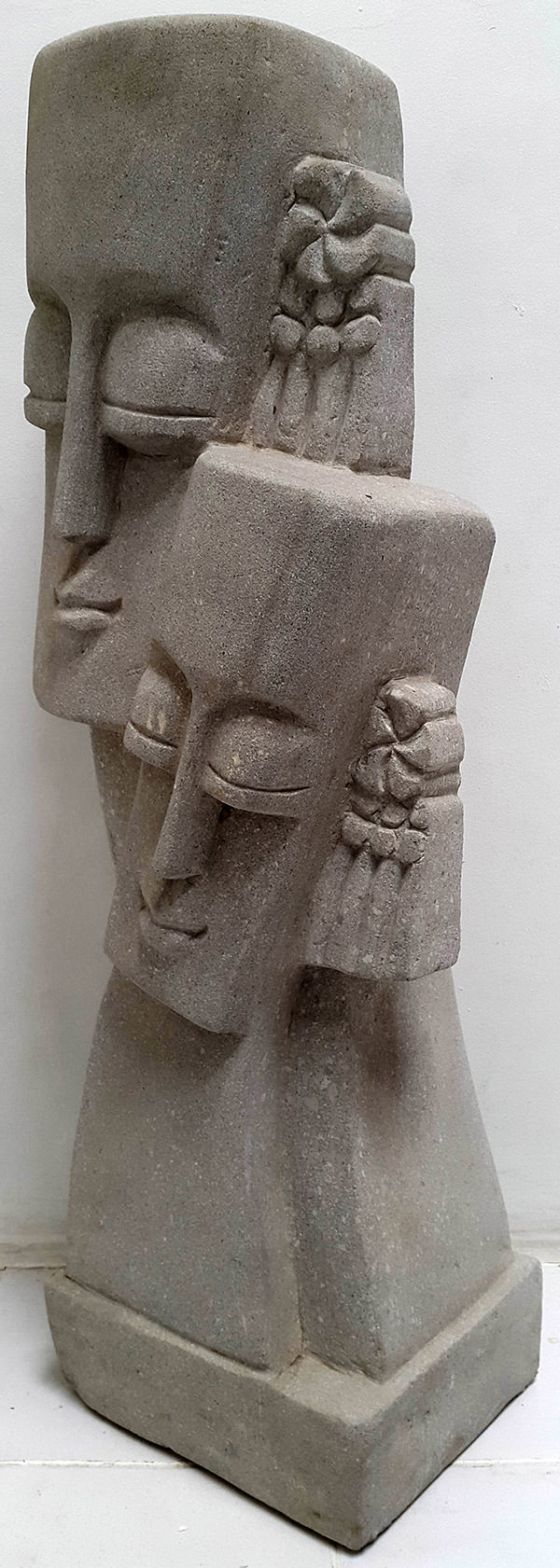 primitive stone sculpture