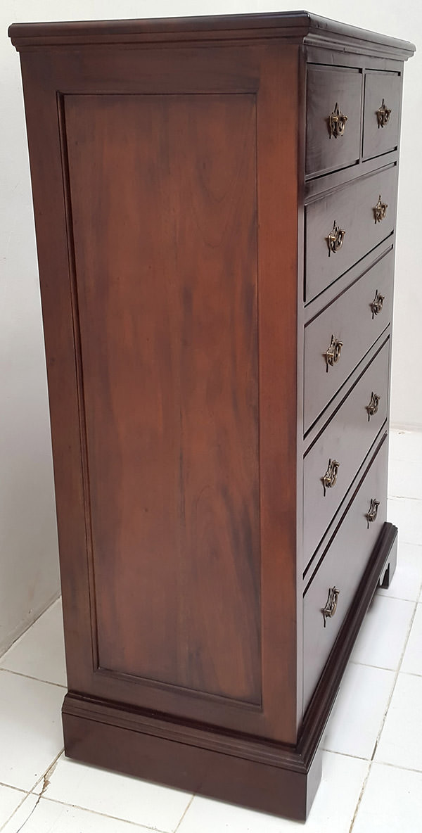 dark brown teak buffet