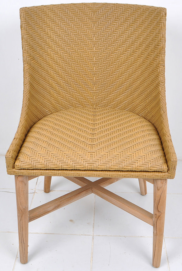 Scandinavian outdoor armchair