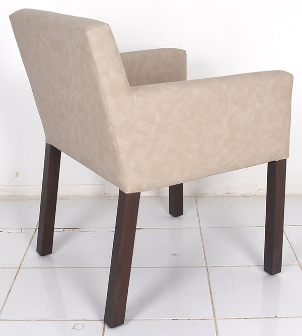indoor dining chair with oscar leather