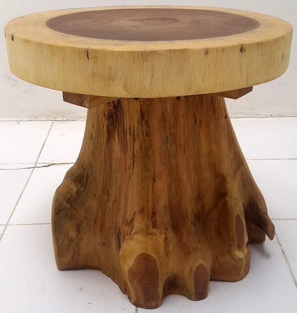suar round coffee table