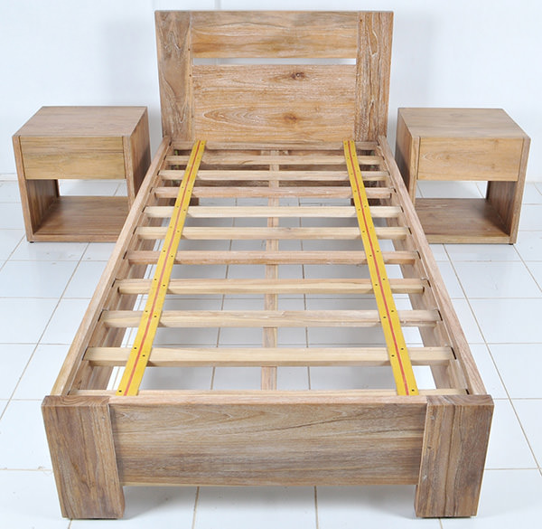 teak bed set