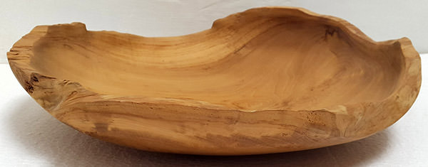 solid teak root plate