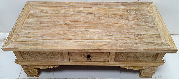 traditional teak table