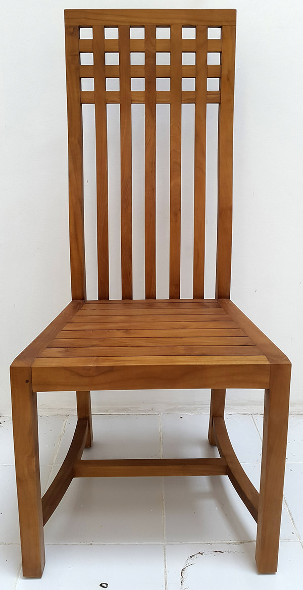 teak traditional dining chair
