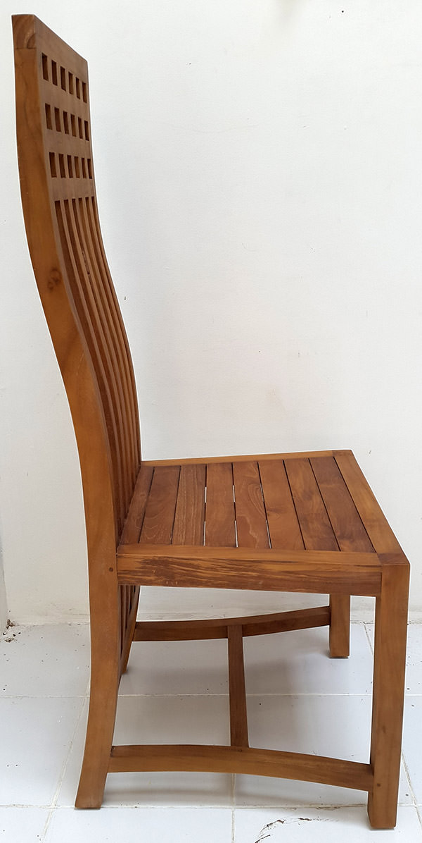 teak standard dining chair manufacturing
