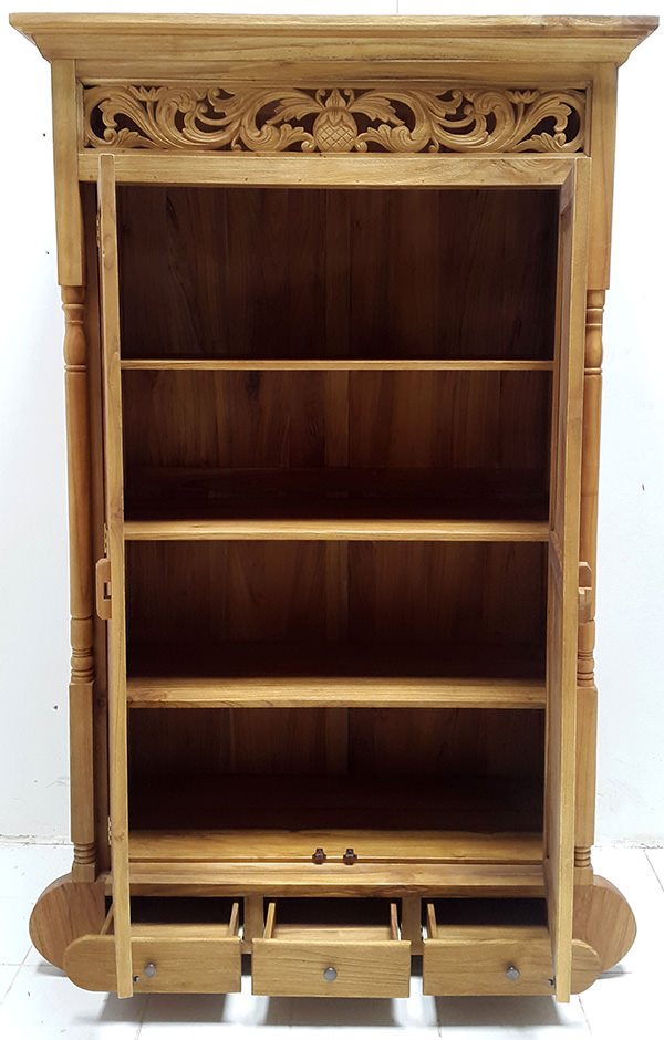 teak wooden wardrobe