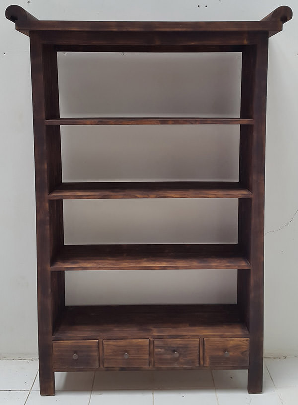 Chinese teak rack