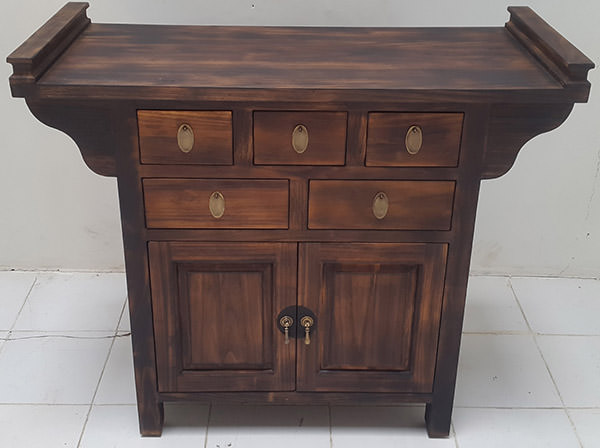 Indonesian traditional sideboard