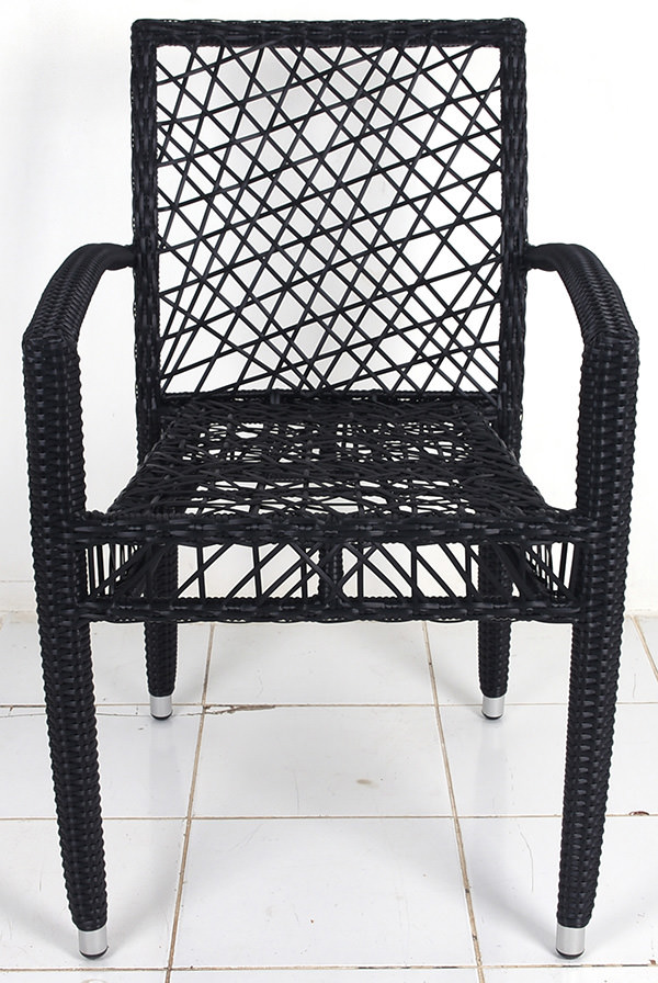 modern outdoor rattan chair