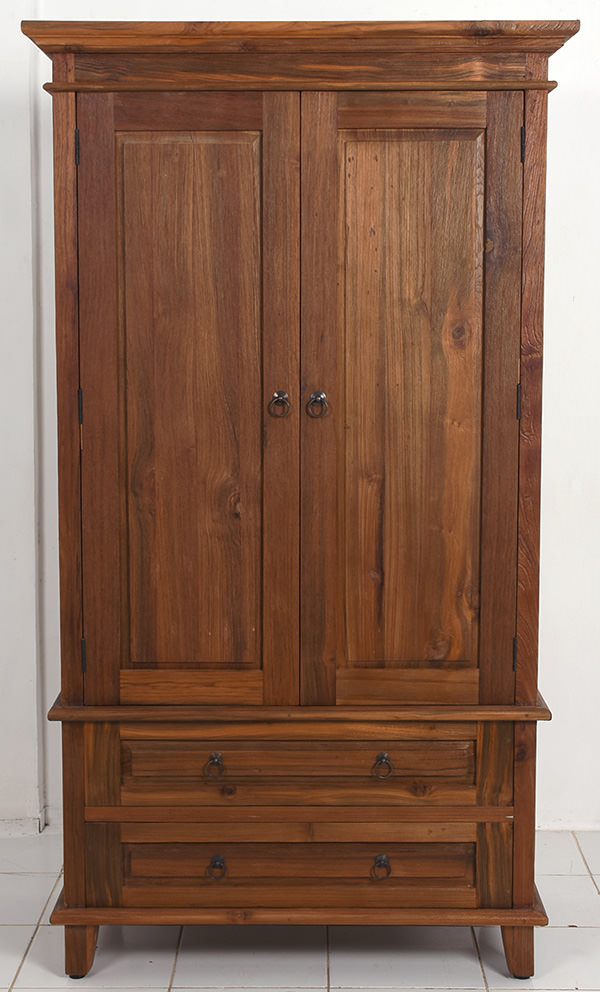 indoor teak wardrobe