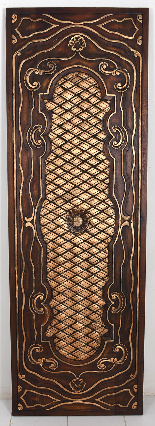 handmade teak carvings for furniture for indoor wall panel