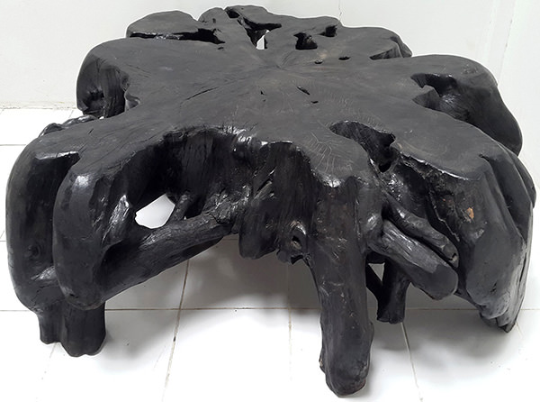 black root coffee table