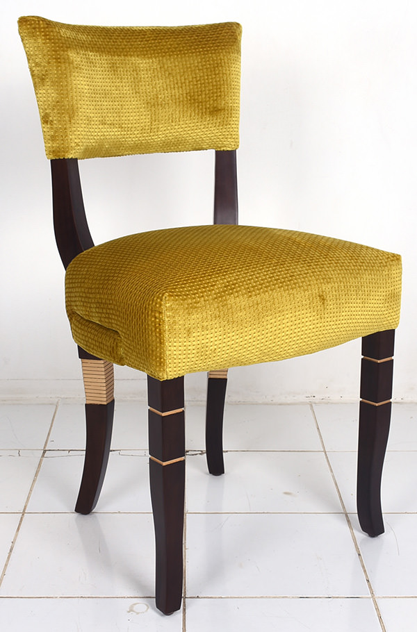 Coya restaurant dining chair